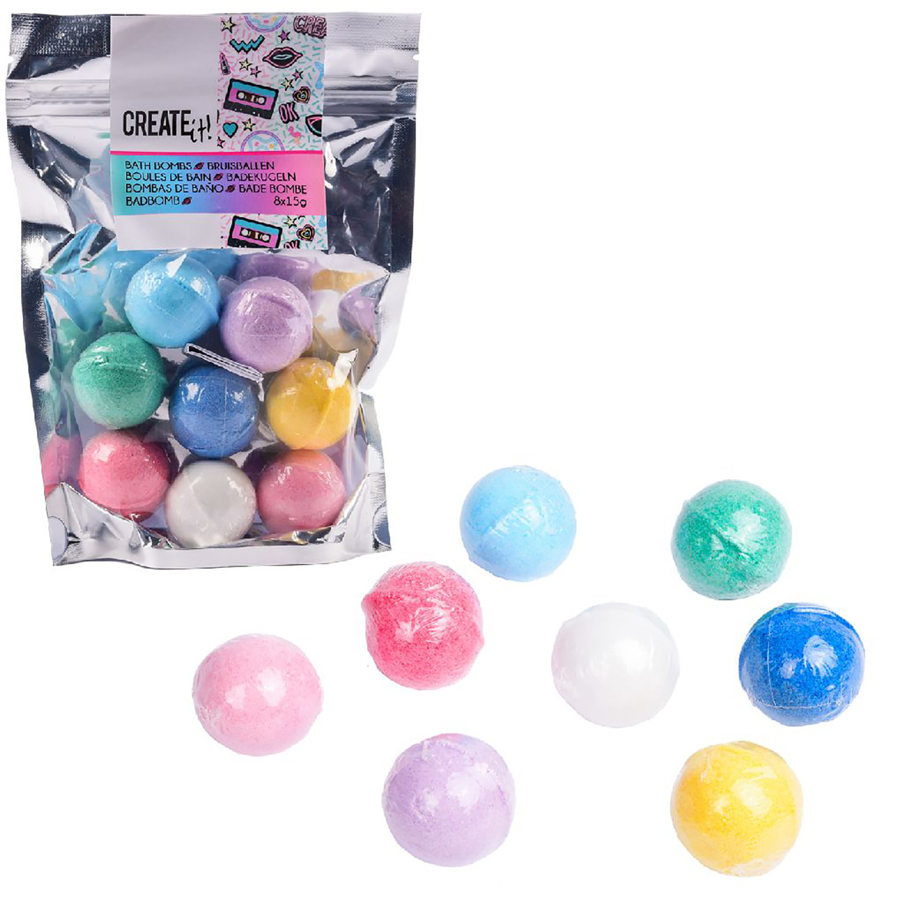 Create It Bruisballen - 8-Pack