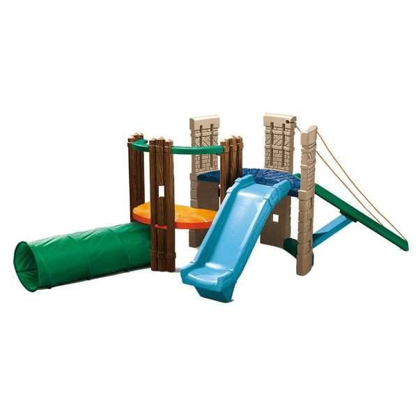 Little Tikes Klimrek Adventure Kong Climber - met Glijbaan en Speeltunnel