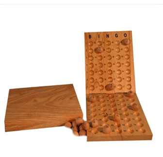 Controlebord voor Lotto - Kien - Bingo - Geschikt voor 75 Nummers - 24 mm