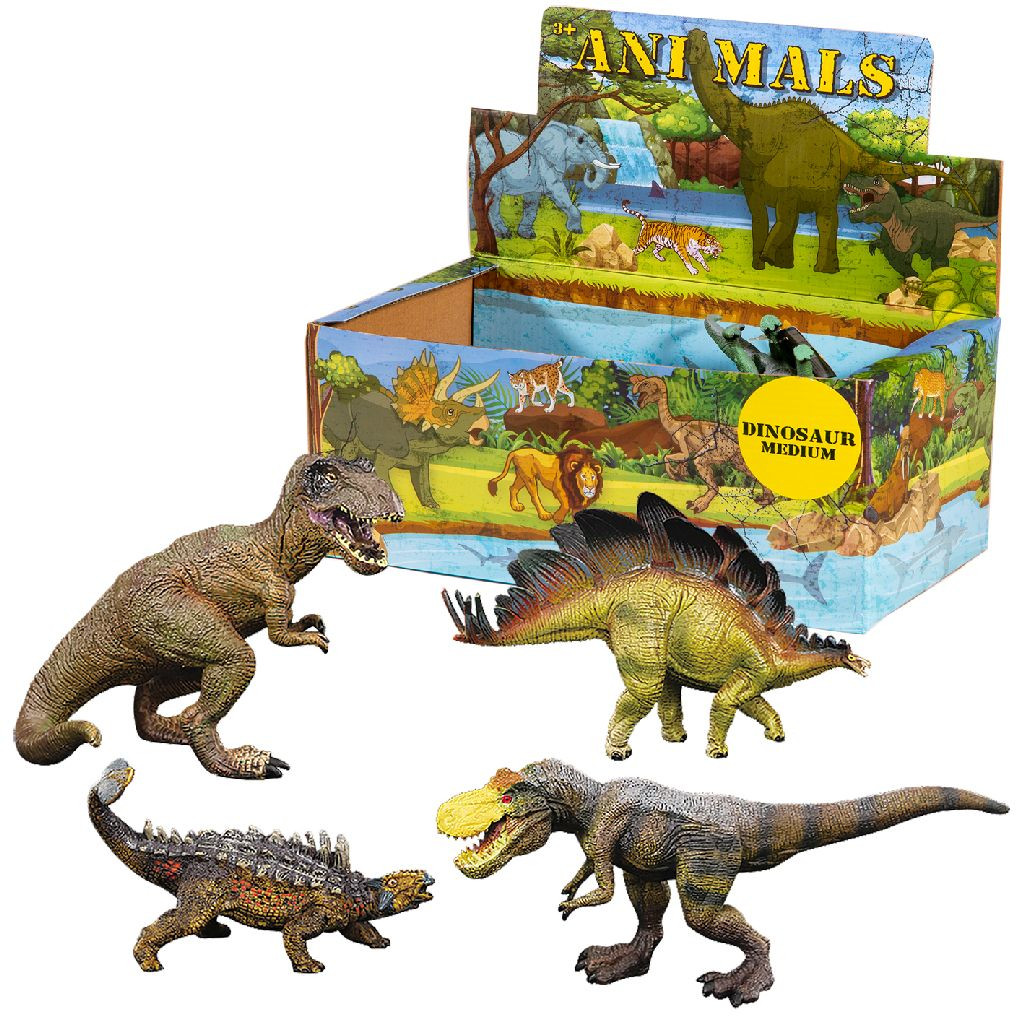 Dinosaurus - Speelfiguur - 15-20 cm - Prijs per Stuk