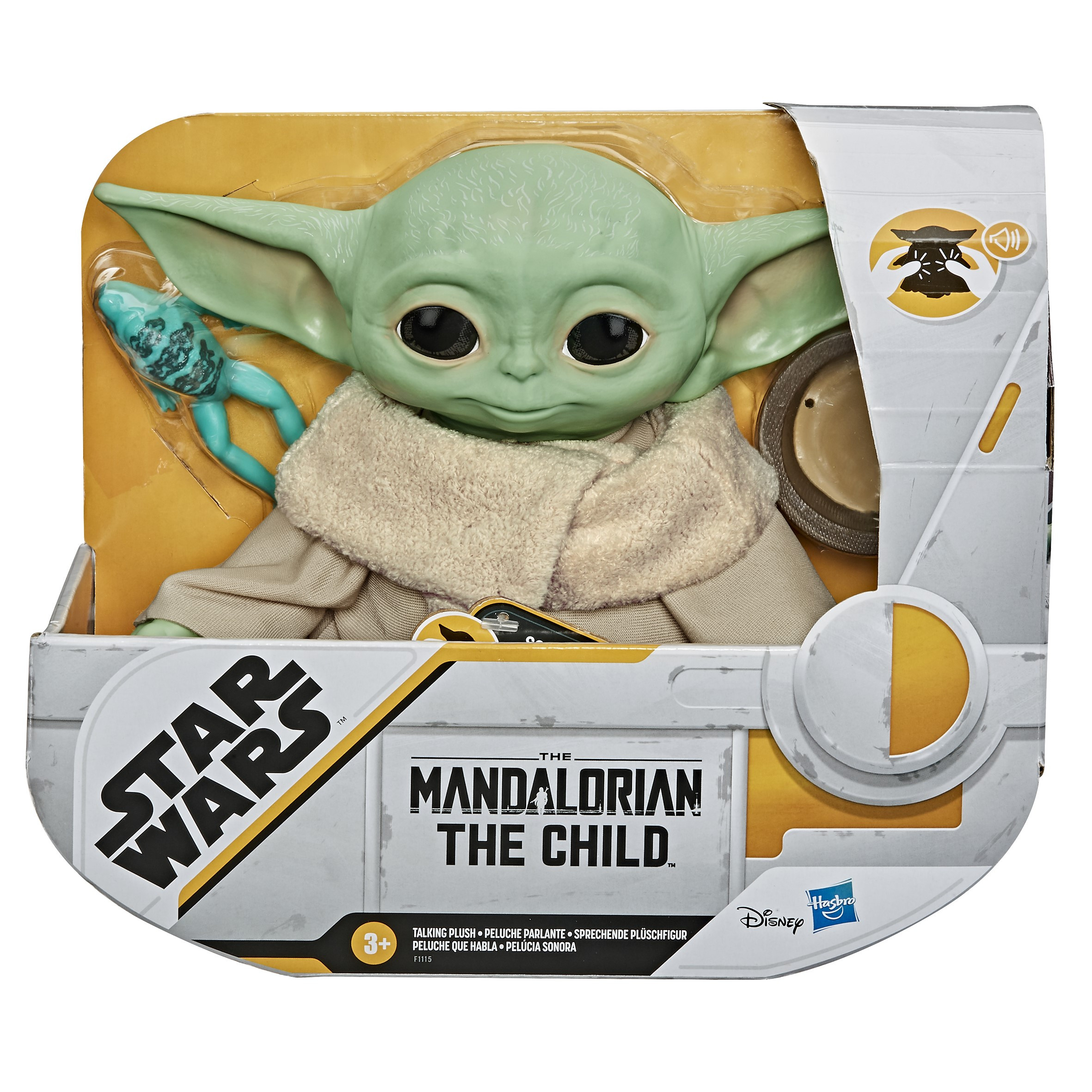 Hasbro Star Wars Mandalorian The Child - Knuffel met Geluid