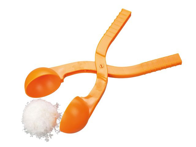 Sneeuwbal Maker - Sneeuwbaltang - Oranje