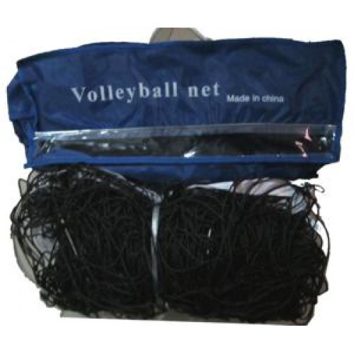 Volleybalnet in tas - Nylon - 950 x 100 cm