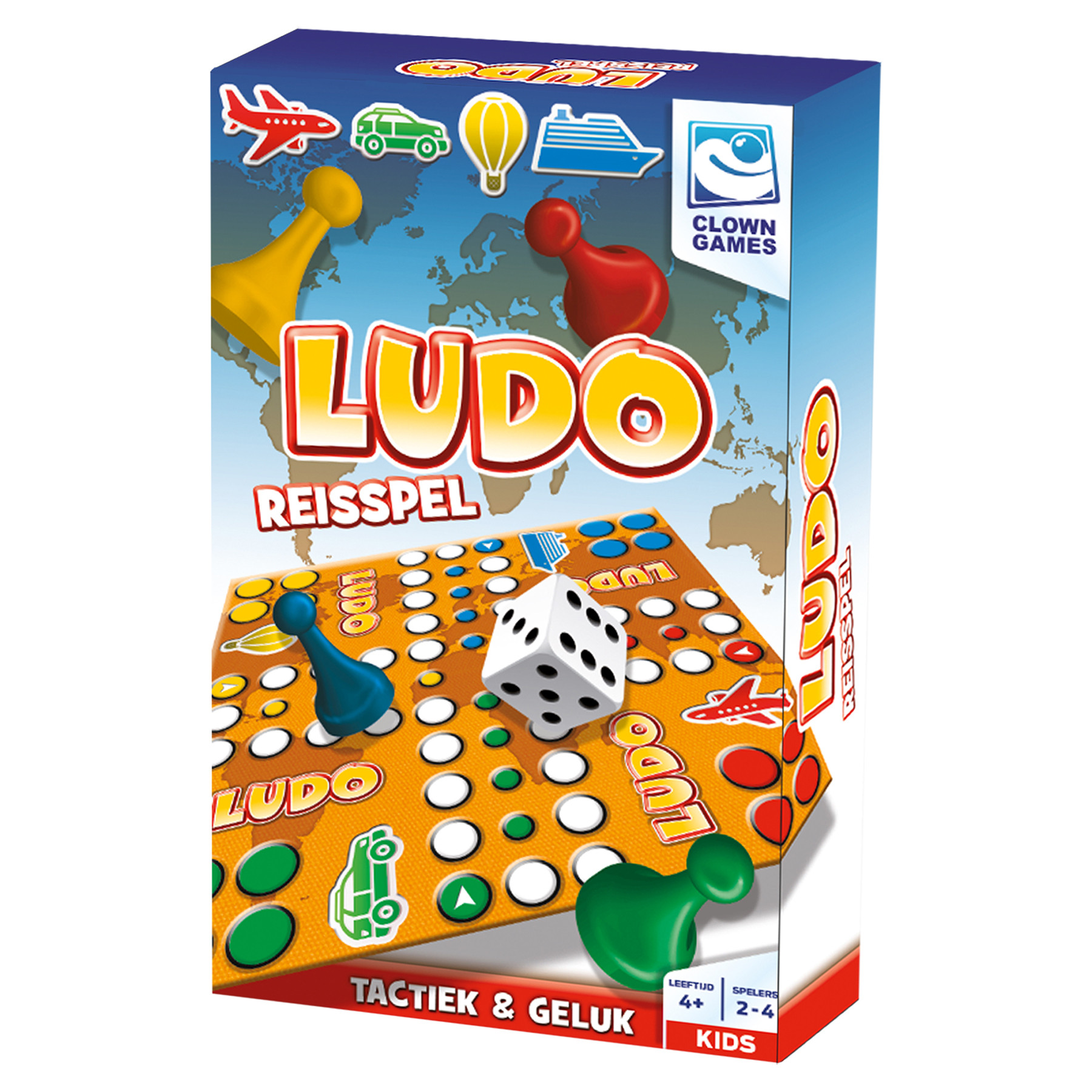 Clown Games - Ludo - Reisspel
