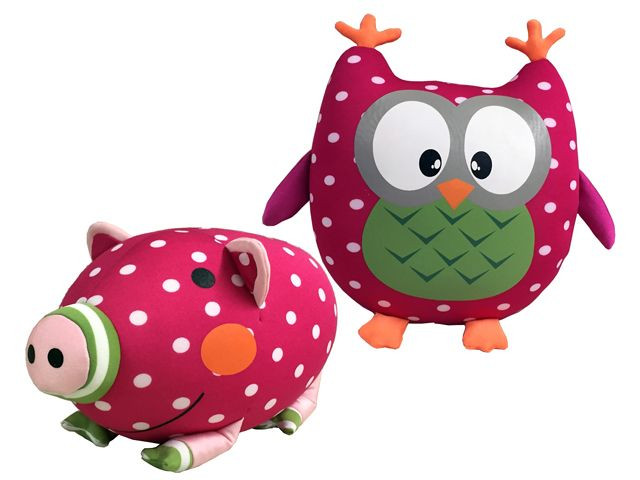 Spandex Uil / Varken - Prijs per Stuk