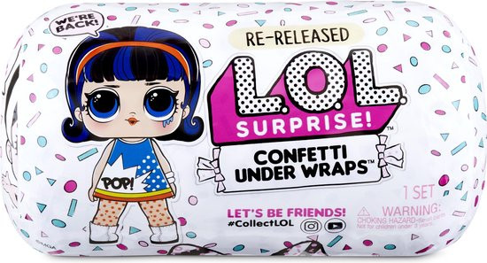 L.O.L. Surprise! Confetti Present Surprise - Modepop - Prijs per Stuk