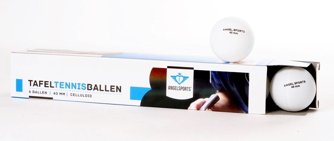 Tafeltennis Ballen - 6 Stuks - Wit
