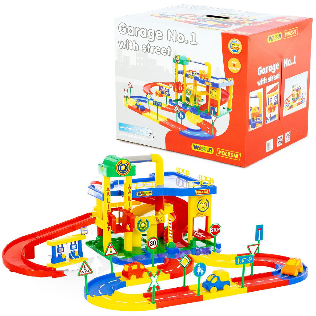 Wader Autogarage met Wegdelen