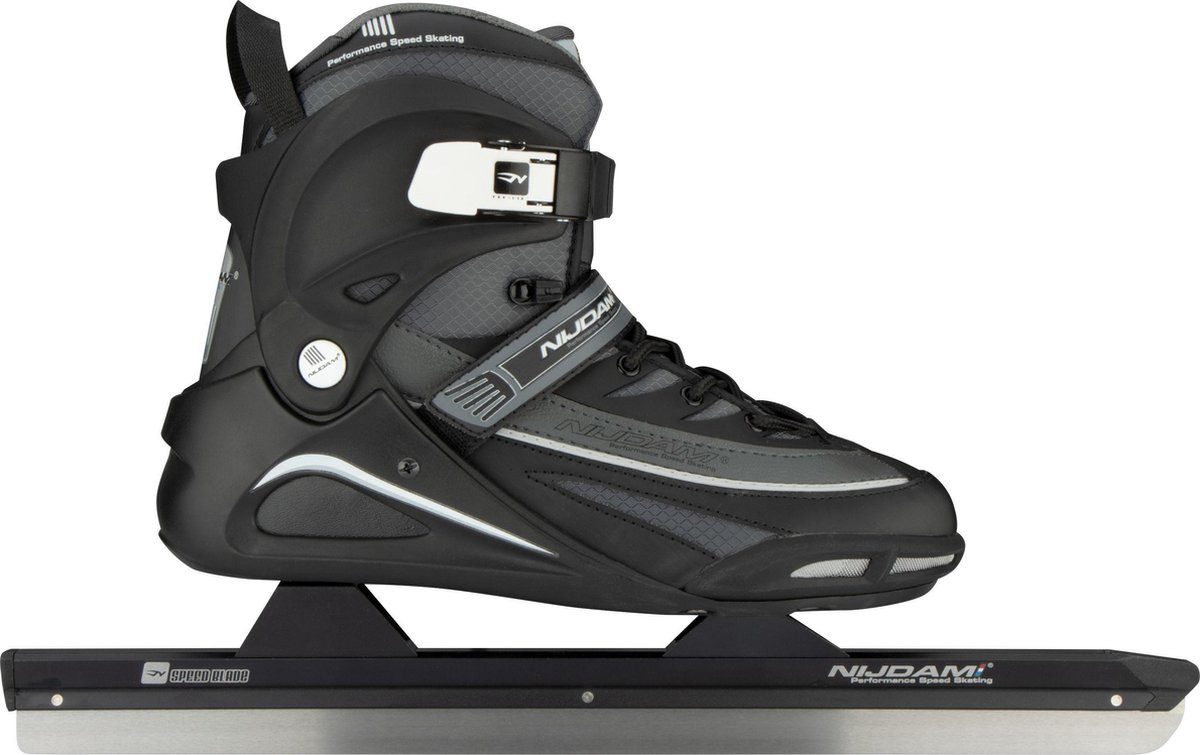 Norenschaats Semi-Softboot Alu Buis - Helsinki - Zwart - Maat 42