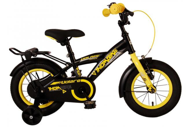 Volare Thombike Kinderfiets - 12 inch - Zwart Geel