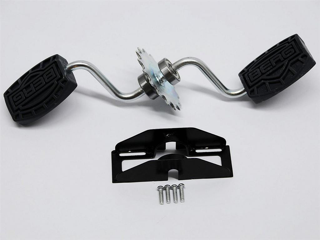 BERG Buzzy - Trapas met Pedalen - Zwart