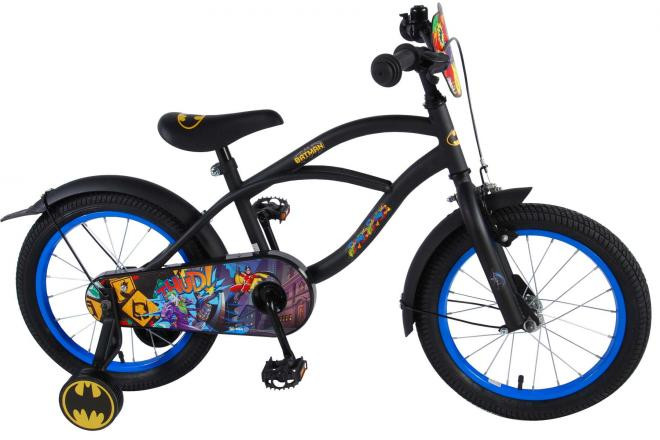 Volare Batman Kinderfiets - 16 Inch - Zwart