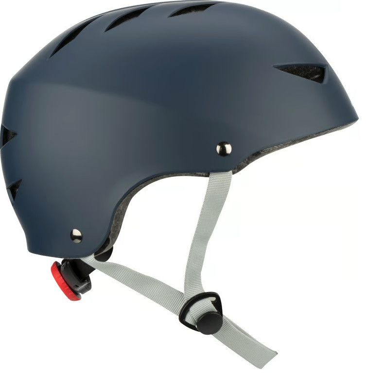 Skate Helm Blue Streak - Verstelbaar - Blauw / Grijs - Maat M