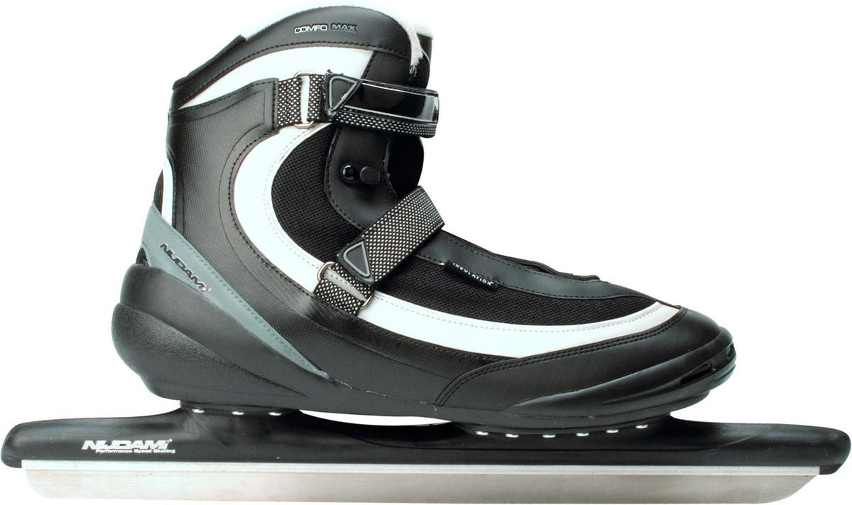 Norenschaats XXL Pro-Line - Softboot - Zwart / Zilvergrijs - Maat 49