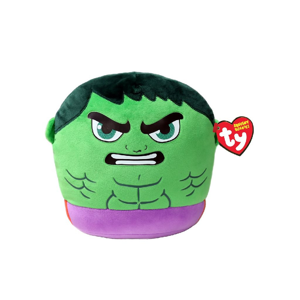 Ty Squish a Boo Marvel - Hulk - Knuffel - 20 cm