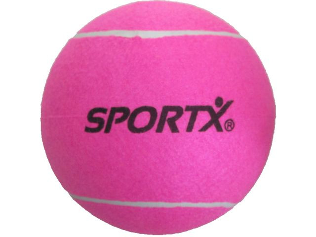 Sportx Jumbo Tennisbal XL - Ø 22 cm - Roze