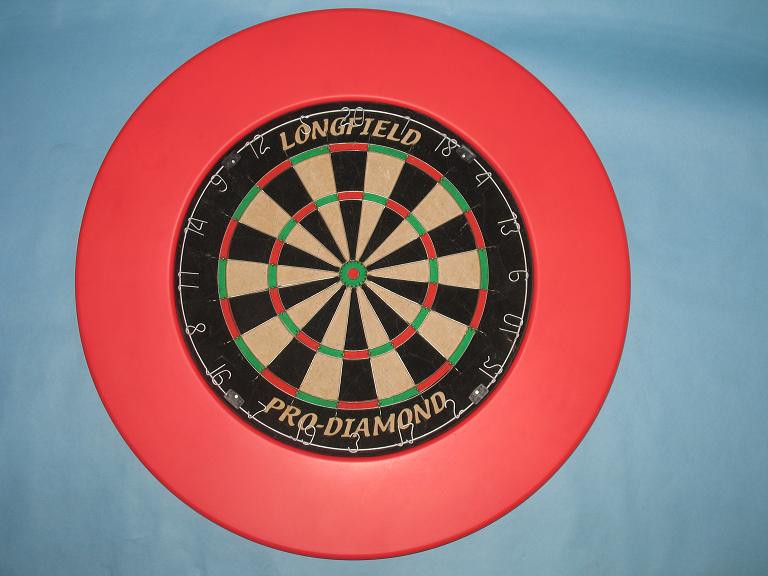 Dartboard Surround Beschermer - Rood
