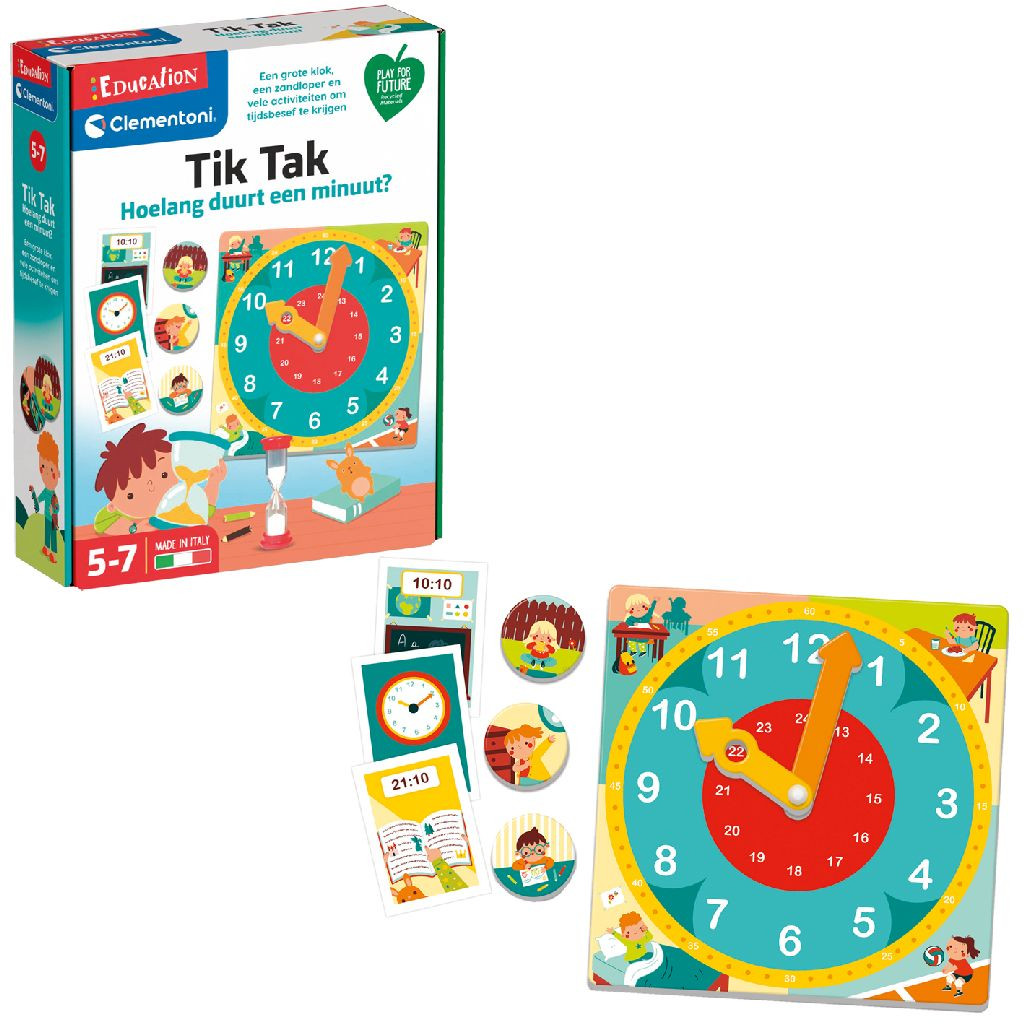 Clementoni Leerspel Hoe Laat Is Het?