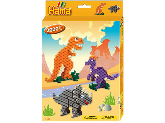 Hama 3434 Dino World 2000 Strijkkralen