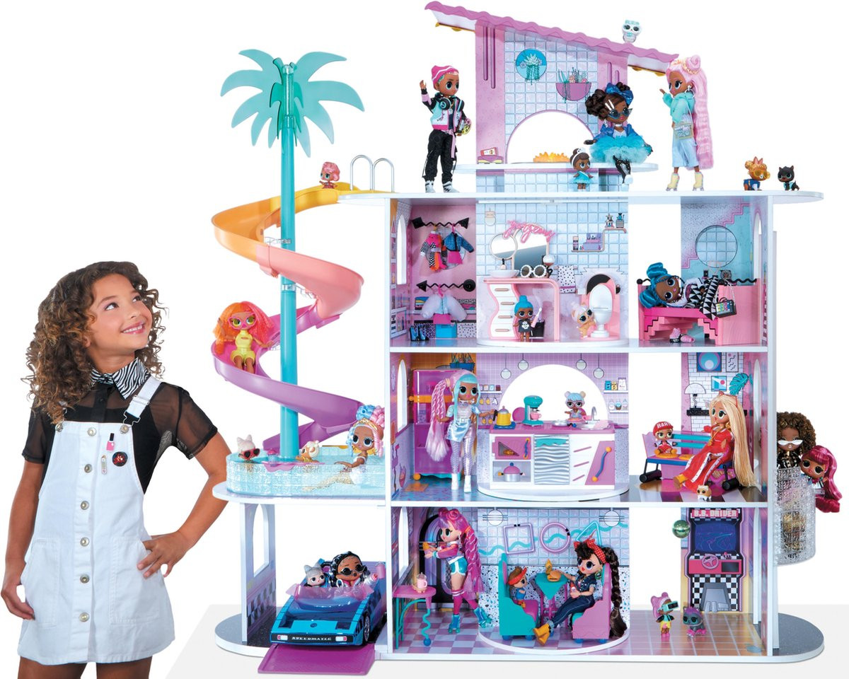 L.O.L. Surprise! OMG House - Poppenhuis 4 in 1