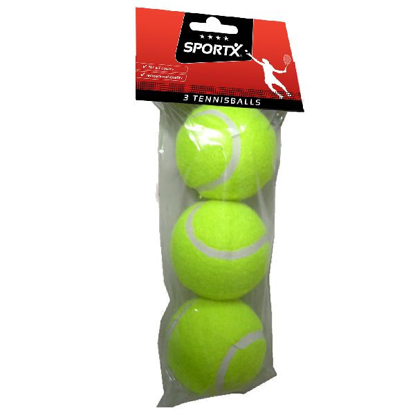 Sportx Tennisballen - 3 Stuks