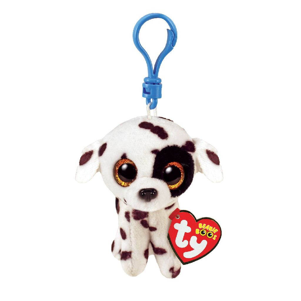 Ty Beanie Boo's Clip Luther Dalmatian -Sleutelhanger - 7 cm
