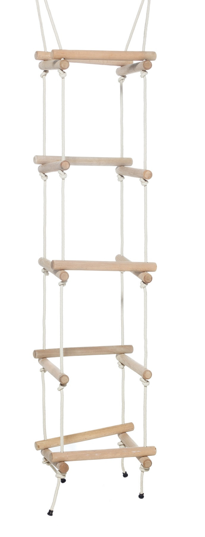 4-Zijdige Houten Touwsportladder