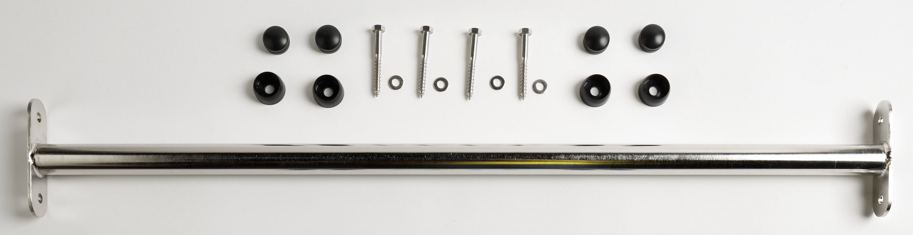 Metalen Duikelstang Duikelrek Rekstok - RVS - 90 cm 