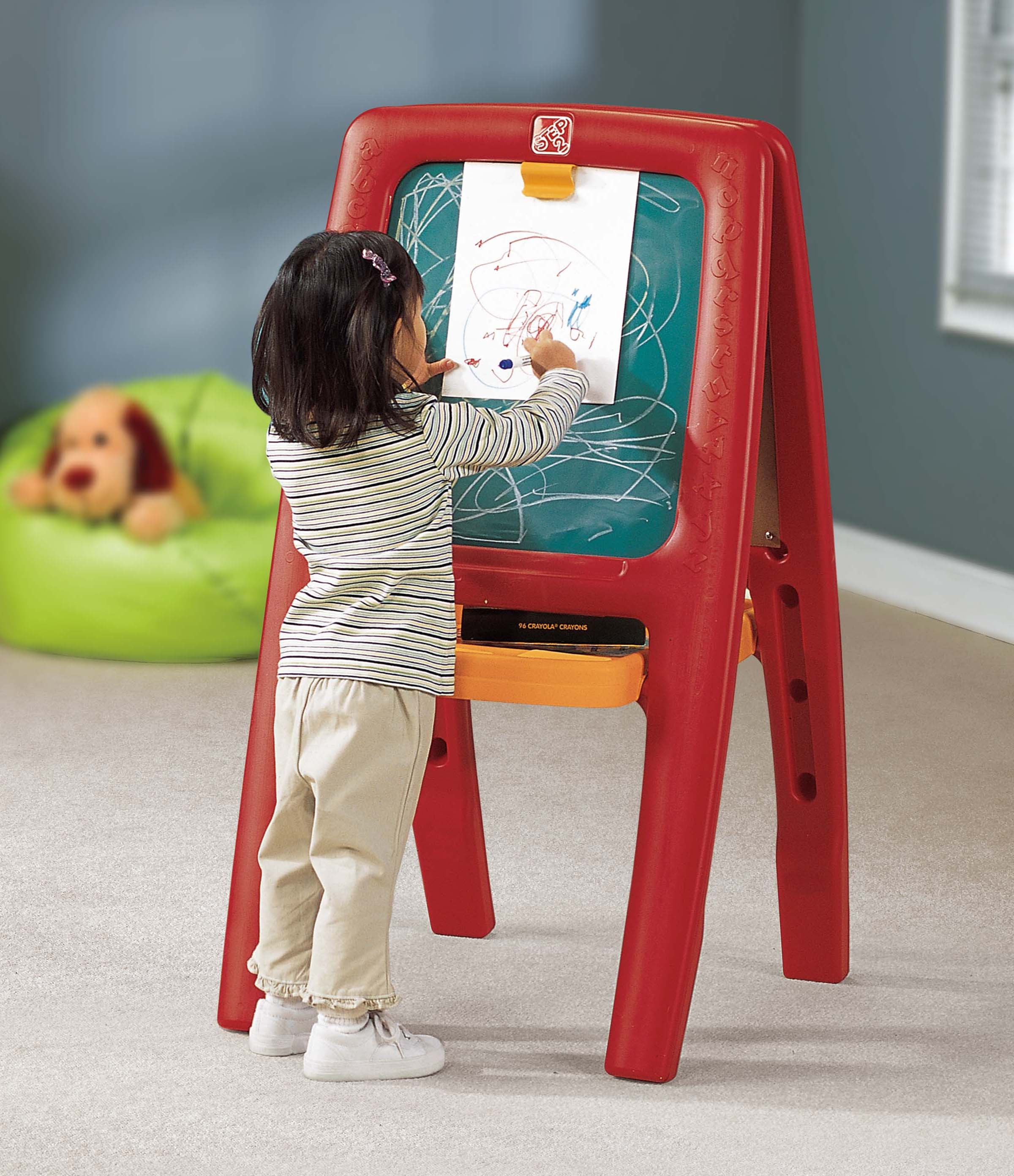 Step2 Schoolbord (rood)