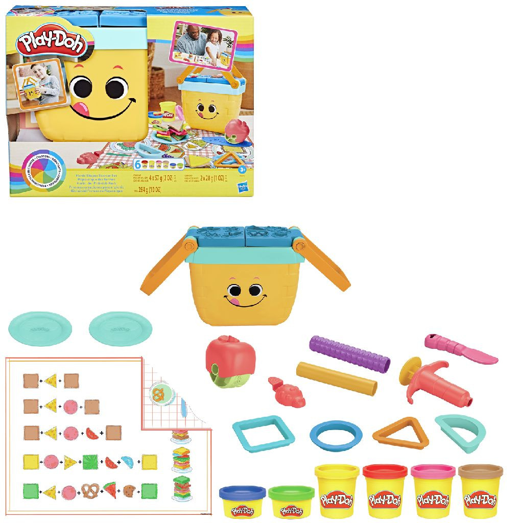 Play-Doh Picknick Creaties Starters Set - Speelklei