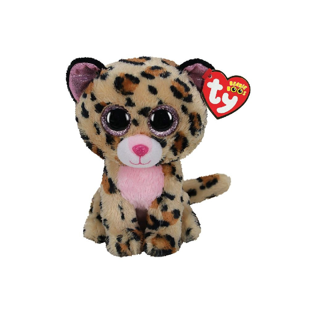 Ty Beanie Boo - Livvie Leopard - 15 cm - Knuffel