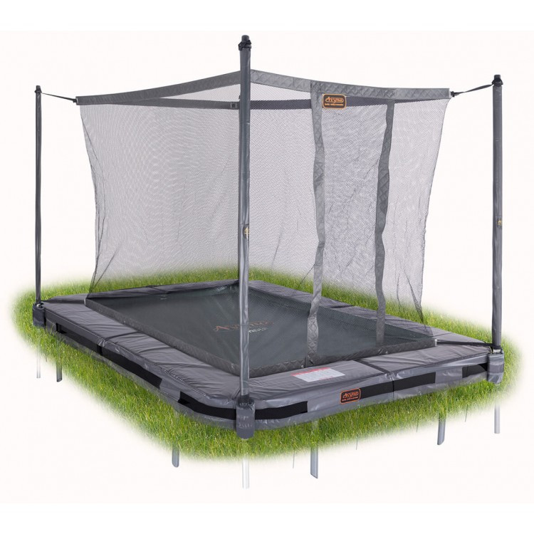 Avyna Trampoline Veiligheidsnet Inground - 380 x 255 cm (238) - Grijs