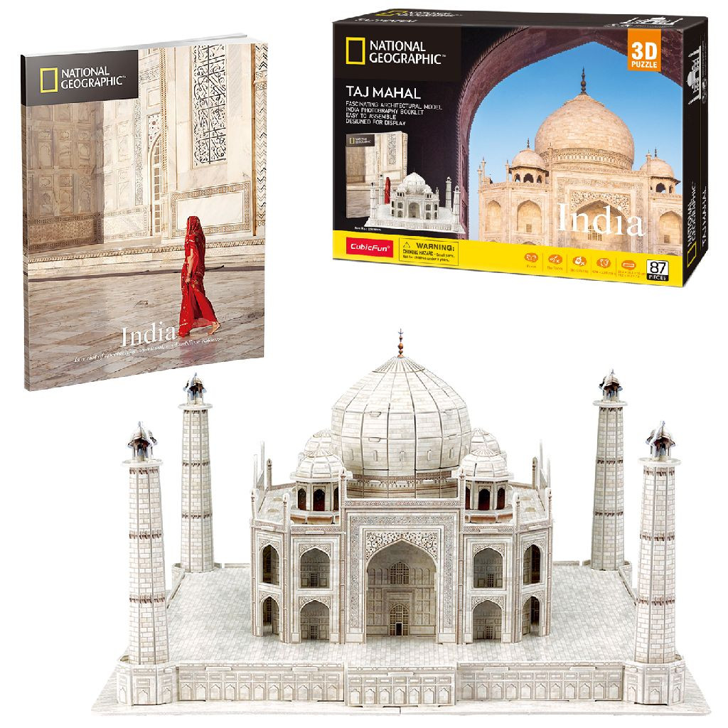 Cubic Fun Taj Mahal  3D Puzzel 