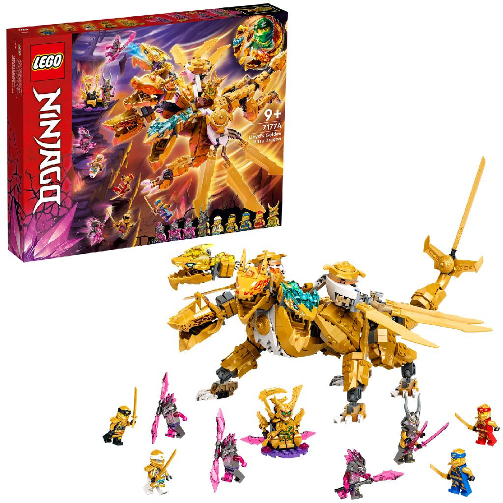71774 LEGO NINJAGO Lloyd's Gouden Ultra Draak