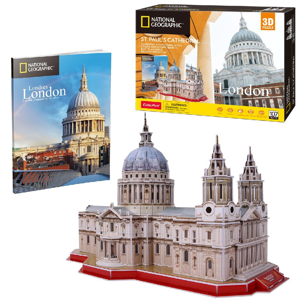 Cubic Fun St. Paul's Cathedral 3D Puzzel 