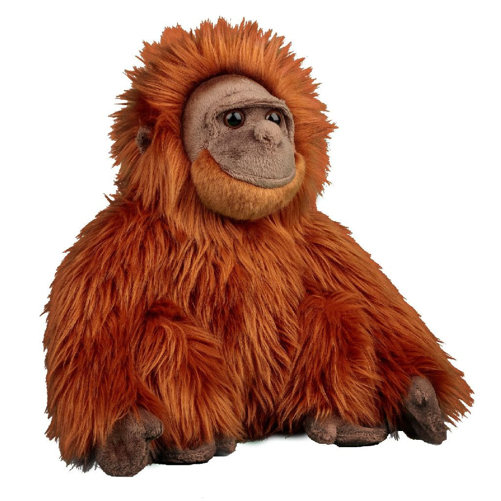 Animigos World Of Nature Eco Orang Oetan - Knuffel - 27 cm