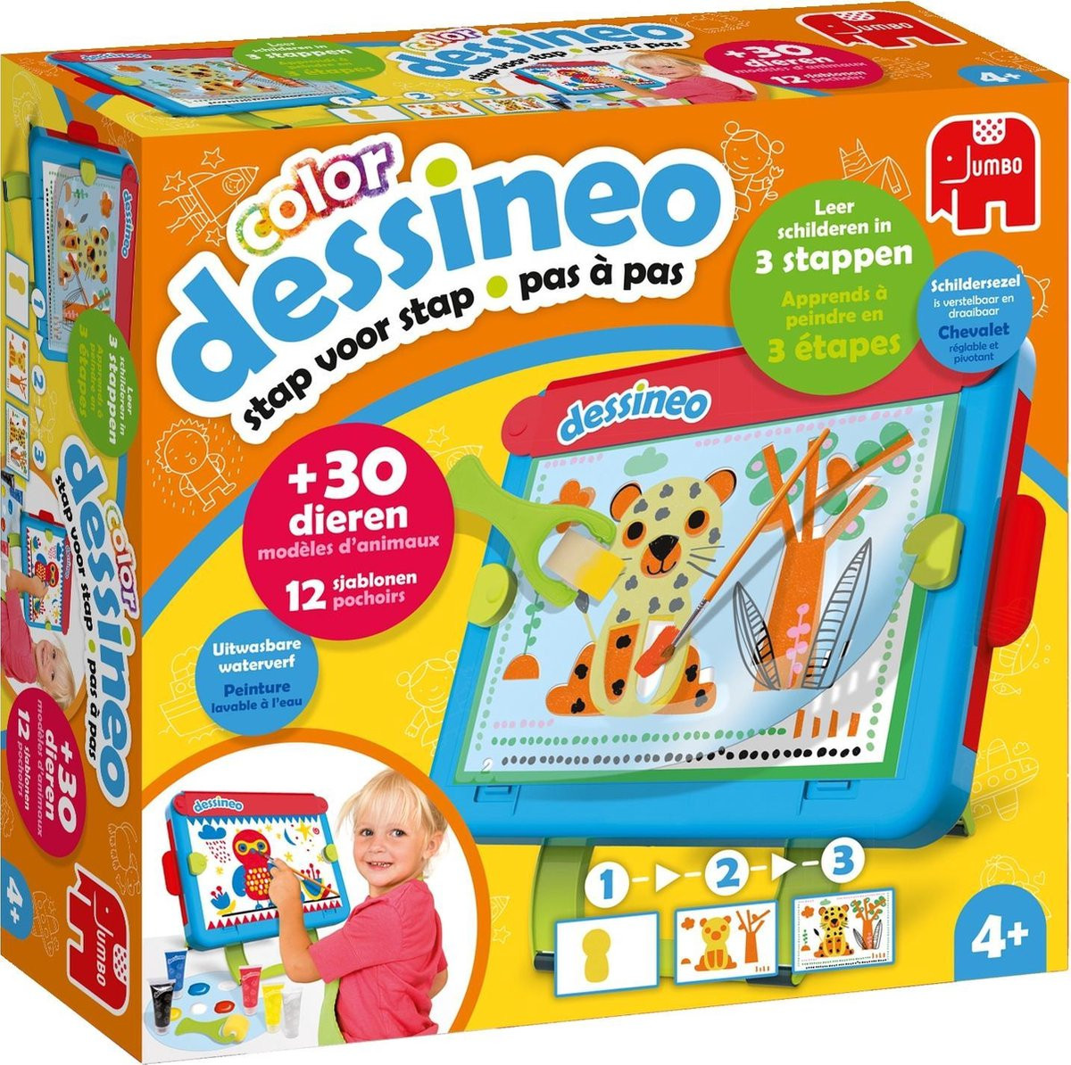 Dessineo Schildersezel Leren, Tekenen en Schilderen