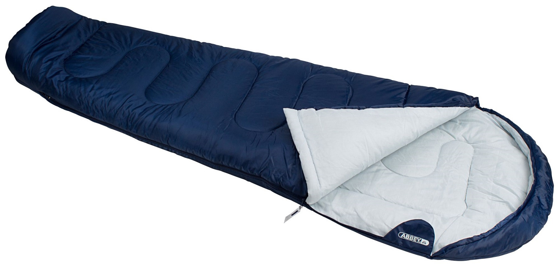 Abbey Camp Slaapzak Mummie - Marine Blauw