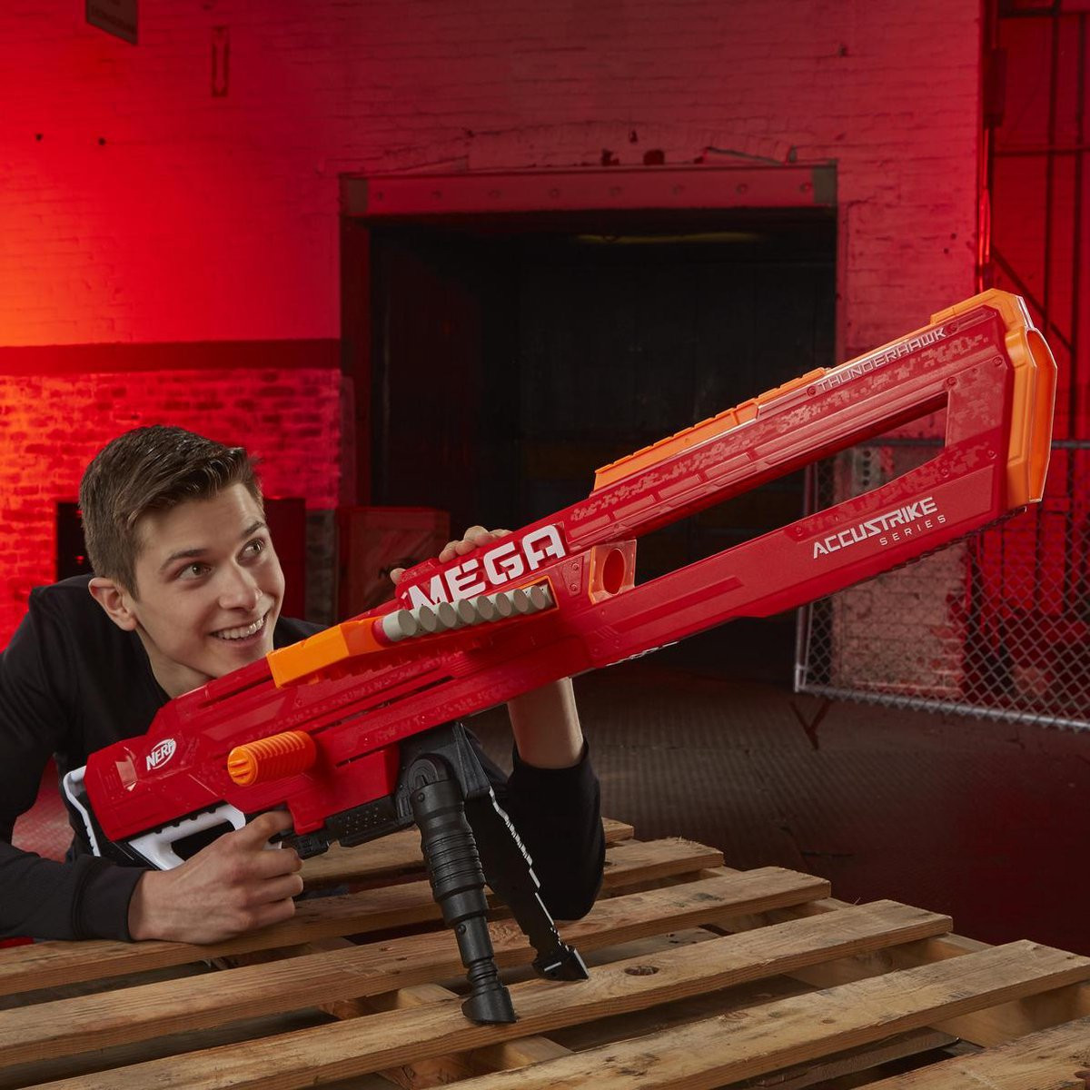 NERF Mega Accustrike Thunderhawk - Blaster goedkoop kopen bij