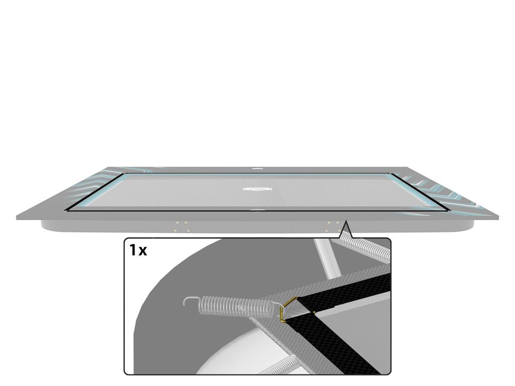 BERG Trampoline Onderdeel - Ultim Elite - Beschermrand Band 500