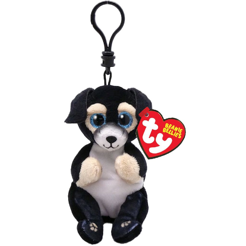 Ty Beanie Babies Bellies Clip - Ranger Dog - Sleutelhanger - 10 cm