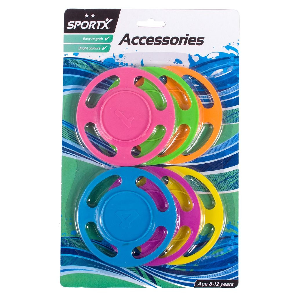 Sportx Duik Schijven - 6 Stuks
