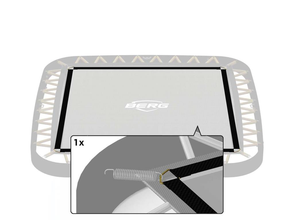 BERG Trampoline Onderdeel Ultim Champion - Beschermrand Band 200 x 200 cm