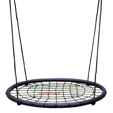 Schommel schotel NEST zwart - opklapbaar 