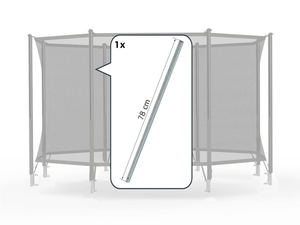 BERG Trampoline Veiligheidsnet Onderdeel - Safety Net Comfort - Bovenpaal 200 (78cm)