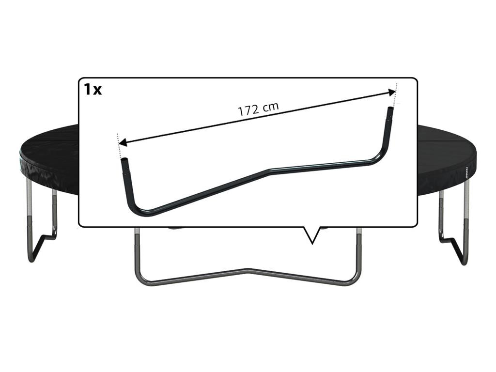 BERG Trampoline Frame Onderdeel - Favorit - W-Poot 430 (172 cm) Zwart