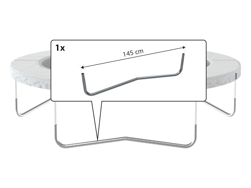BERG Trampoline Frame Onderdeel - Favorit - W-Poot 270 (145 cm)