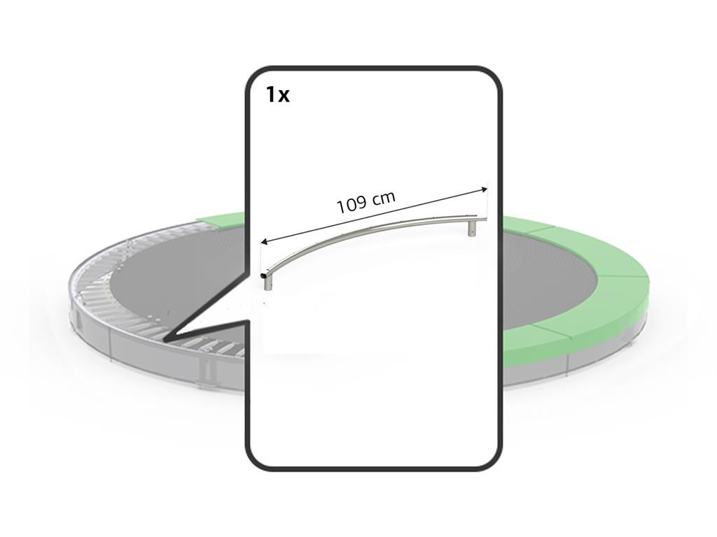 BERG Trampoline Frame Onderdeel - Favorit - Toprail gelast 270