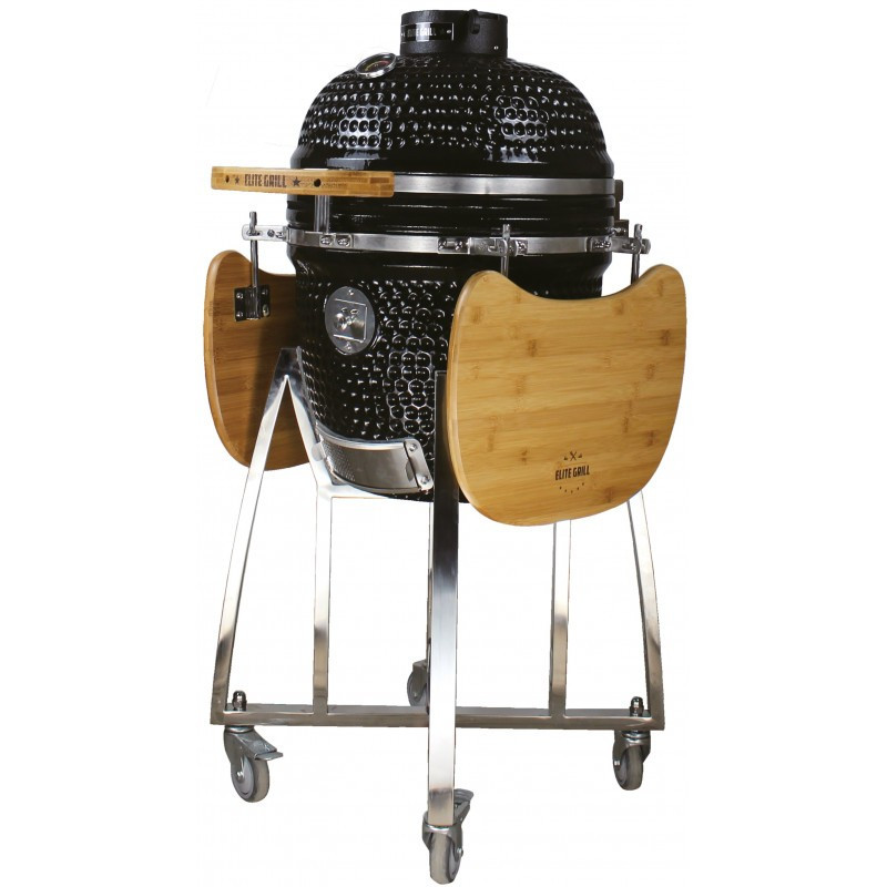 EliteGrill BBQ 45 cm / 18 Inch met Regenhoes - Barbecue - Kamado