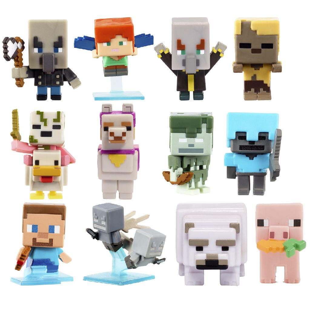 Minecraft Multi-Themed - Mini Speelfiguur - Prijs per Stuk